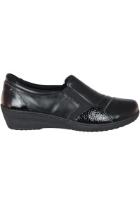 Cabello CP461-18 Black Patent Loafer 
